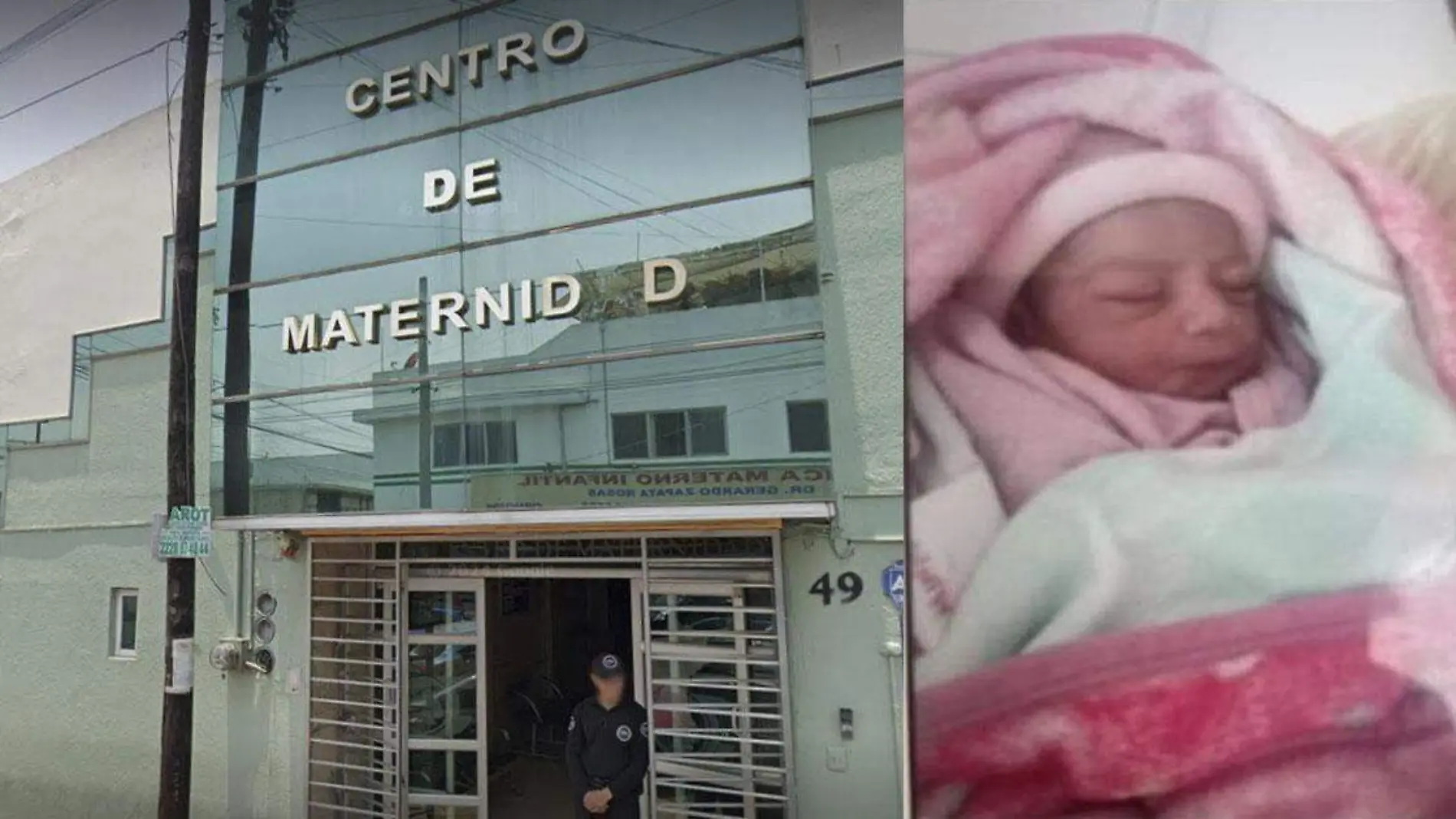 El Centro de Maternidad de la colonia Joaquín Colombres donde ayer se reportó el supuesto robo de una recién nacida